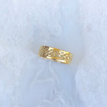 Load image into Gallery viewer, 14KT Yellow Gold Celtic Weave Band Ring Size 7.25, 14KT Yellow Gold Celtic Weave Band Ring Size 7.25 - Legacy Saint Jewelry