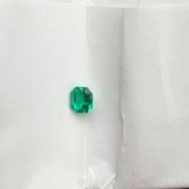 Colombian Emerald Cut Loose Emerald .41 CT - Legacy Saint Jewelry