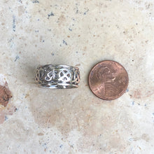 Load image into Gallery viewer, Sterling Silver Celtic Trinity Weave Ring Size 7, Sterling Silver Celtic Trinity Weave Ring Size 7 - Legacy Saint Jewelry
