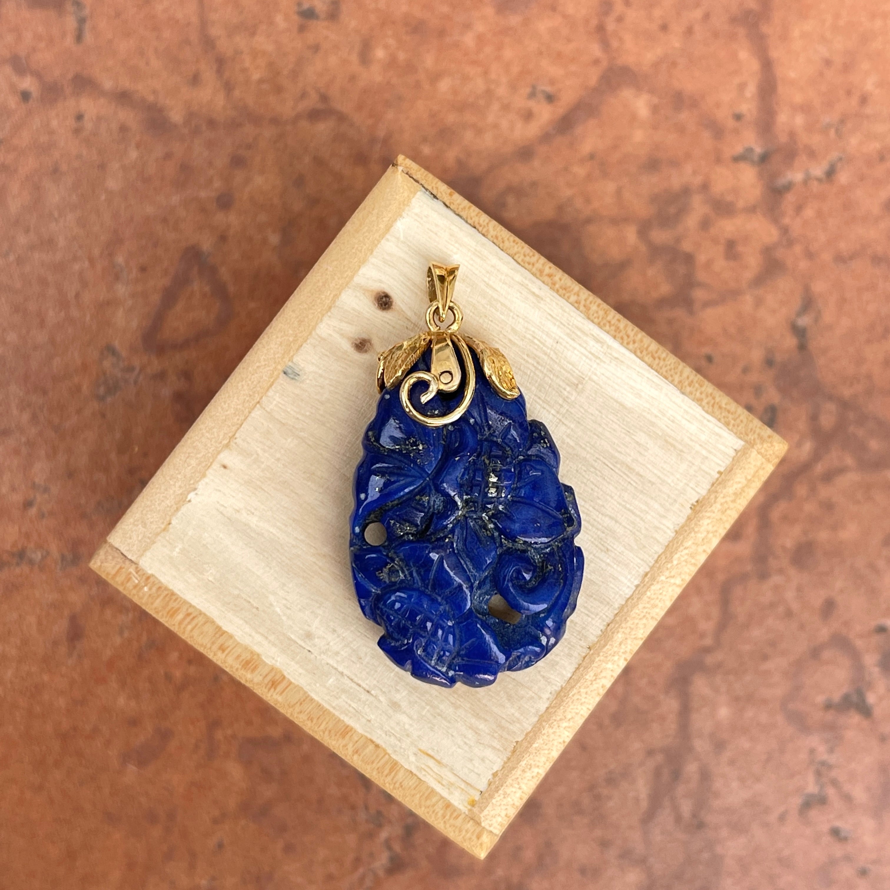 Blue Lapis shops Pendant