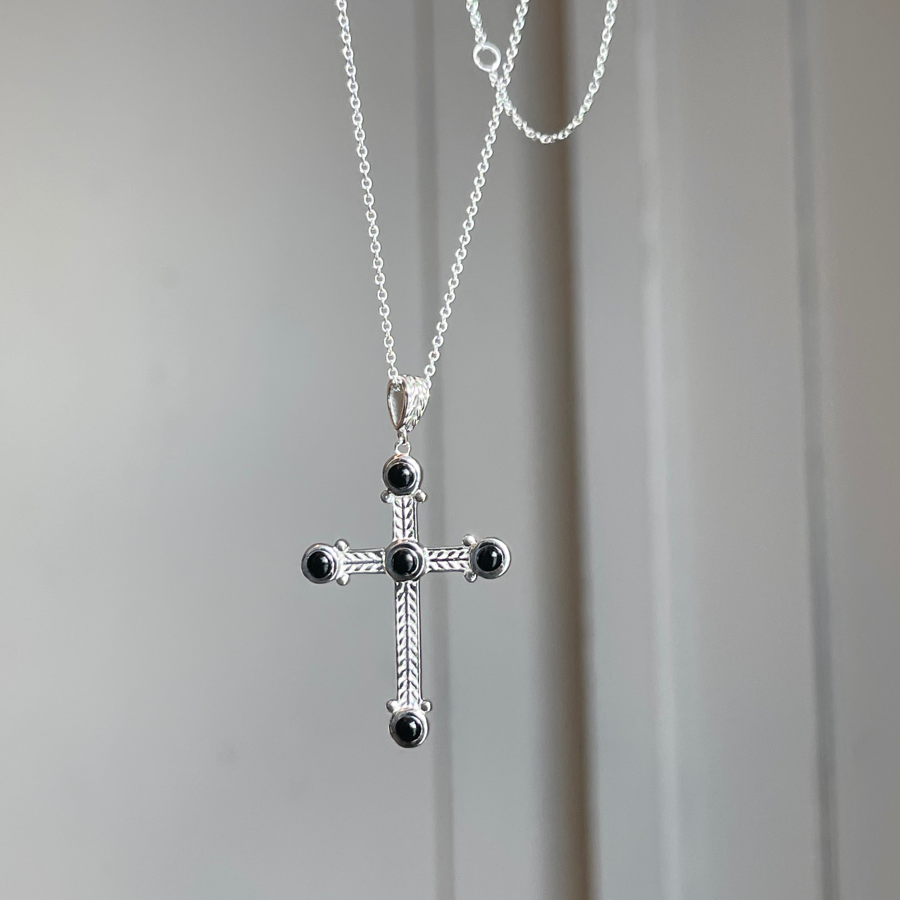 Victorian Black Onyx Cross – kahnfinejewelry