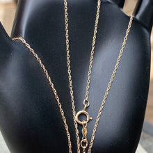 Load image into Gallery viewer, 10KT Yellow Gold .85mm Rope Chain Necklace, 10KT Yellow Gold .85mm Rope Chain Necklace - Legacy Saint Jewelry