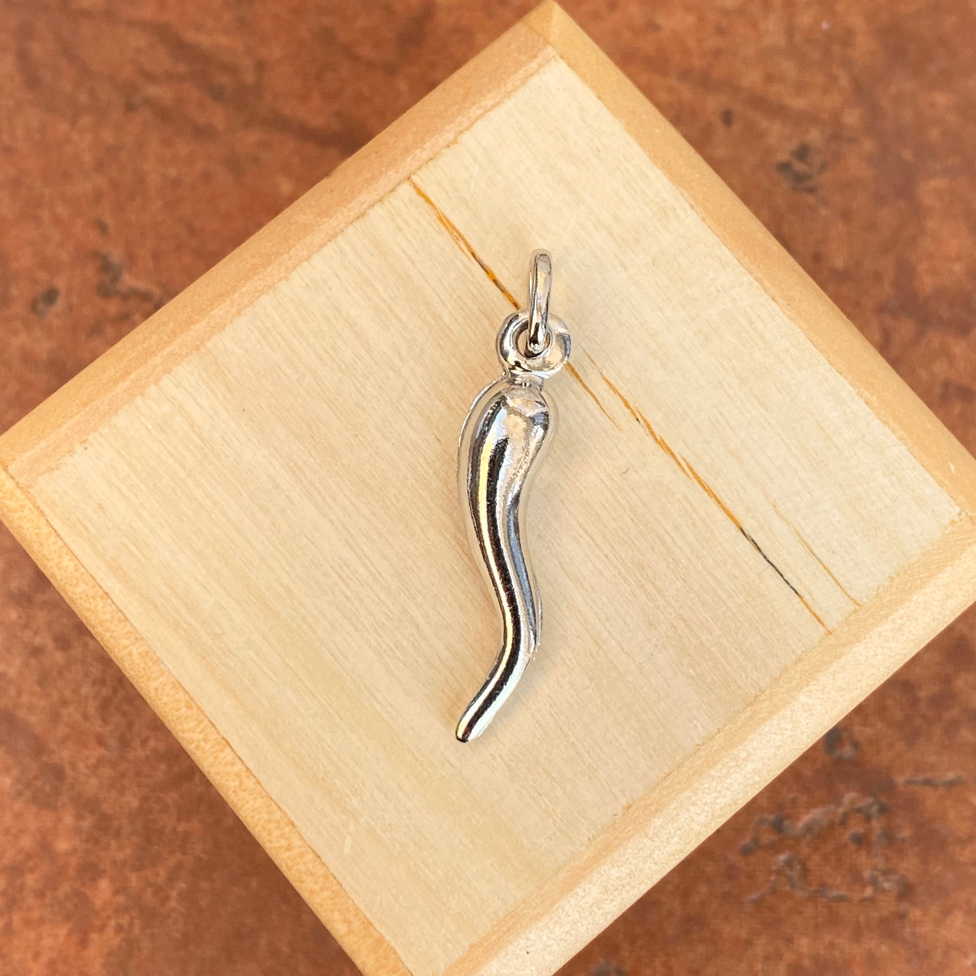 URONE Italiaanse hoorn halsketting sterling zilver boze oog cornicello URONE Italiaanse hoorn halsketting sterling zilver boze oog cornicello