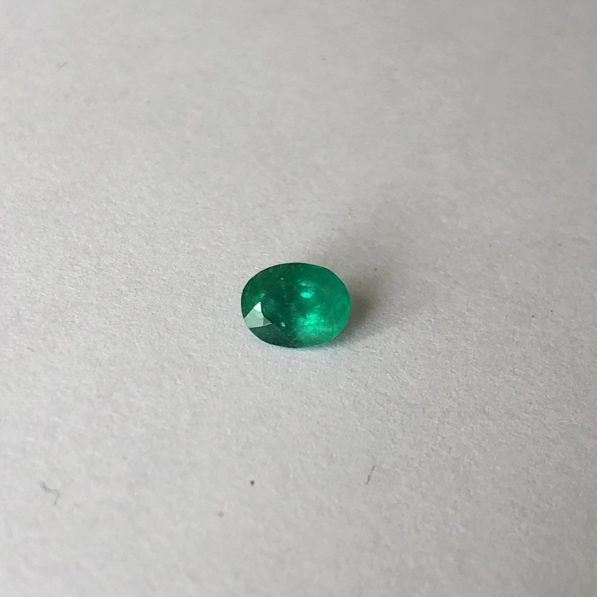 Colombian Oval Emerald Cut Loose Emerald .60 CT, Colombian Oval Emerald Cut Loose Emerald .60 CT - Legacy Saint Jewelry