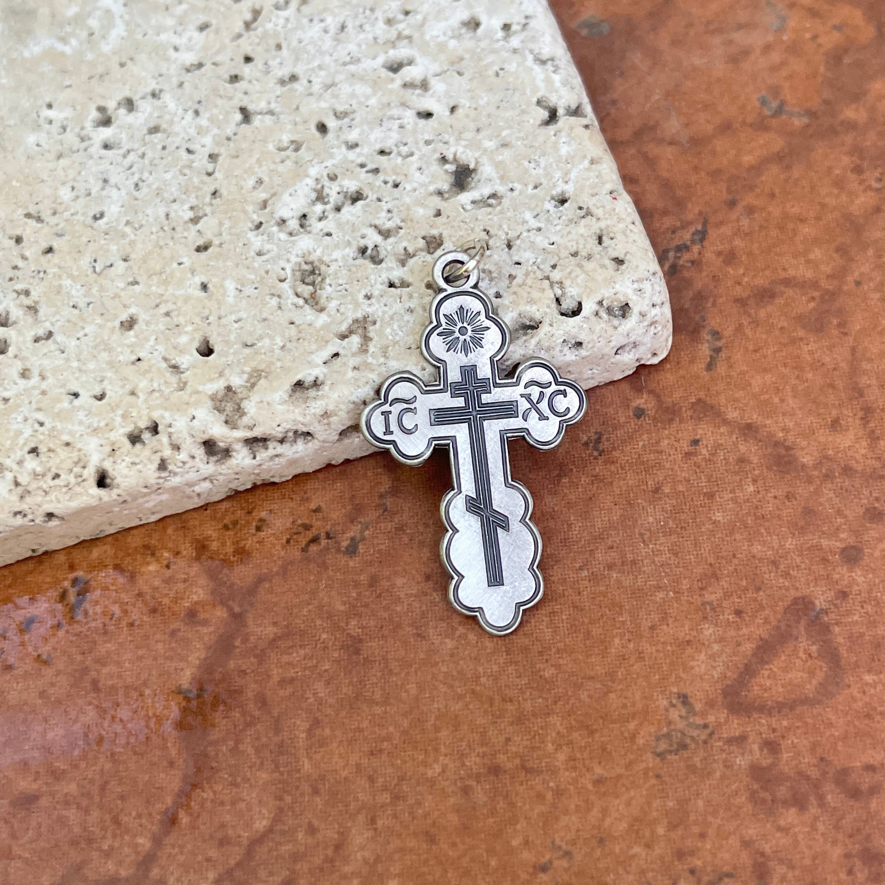 Serbian orthodox store cross necklace