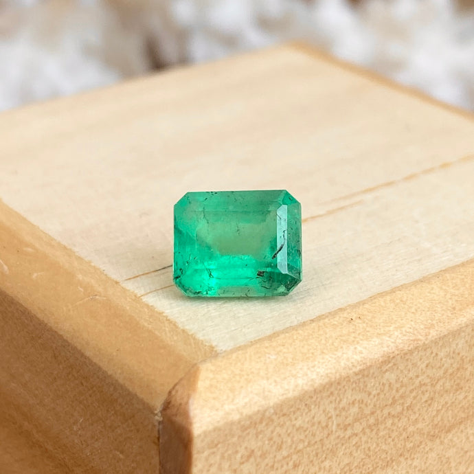Colombian Emerald Cut Loose Emerald 1.85 CT