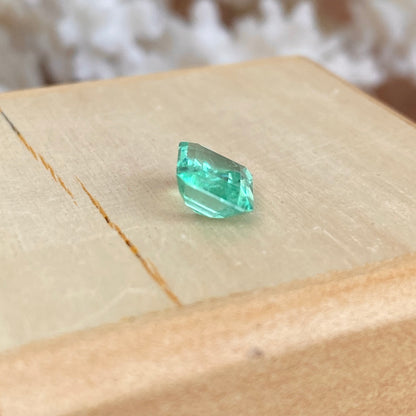 Colombian Emerald Cut Loose Emerald 1.10 CT - LSJ