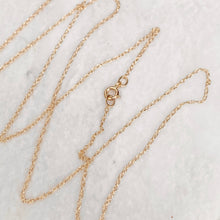 Load image into Gallery viewer, 14KT Yellow Gold Mini Red Ladybug Pendant Necklace