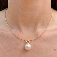 Load image into Gallery viewer, 14KT Yellow Gold Paspaley South Sea Pearl Simple Pendant 12mm/ FINE #2, 14KT Yellow Gold Paspaley South Sea Pearl Simple Pendant 12mm/ FINE #2 - Legacy Saint Jewelry