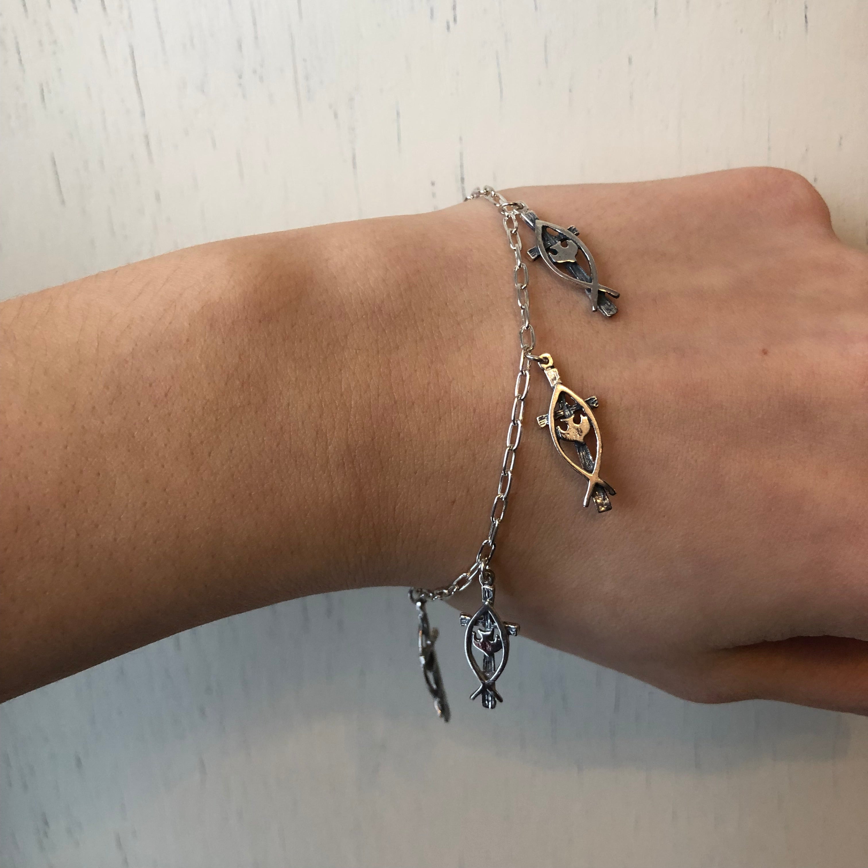 Ichthus bracelet on sale