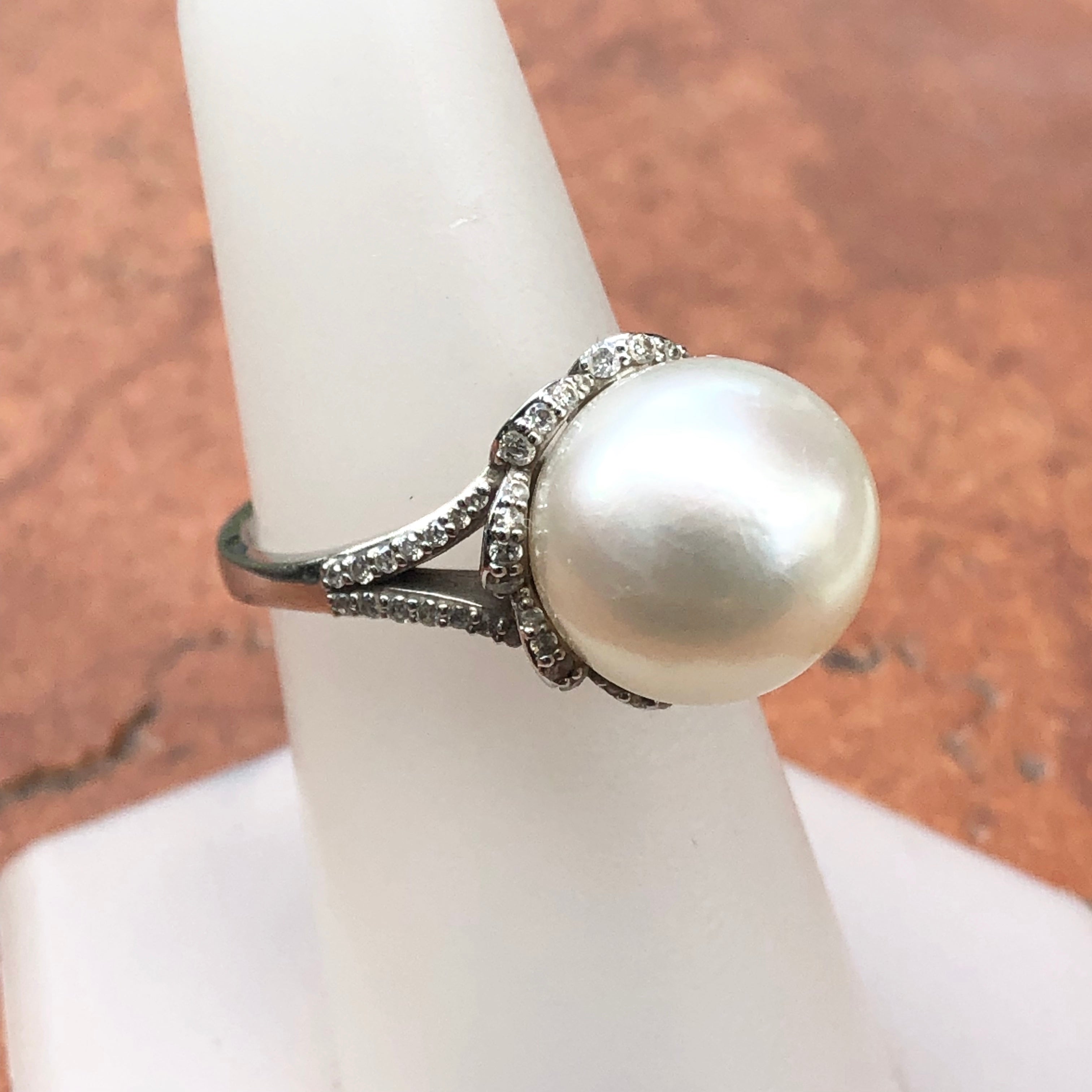 Paspaley pearl discount diamond rings