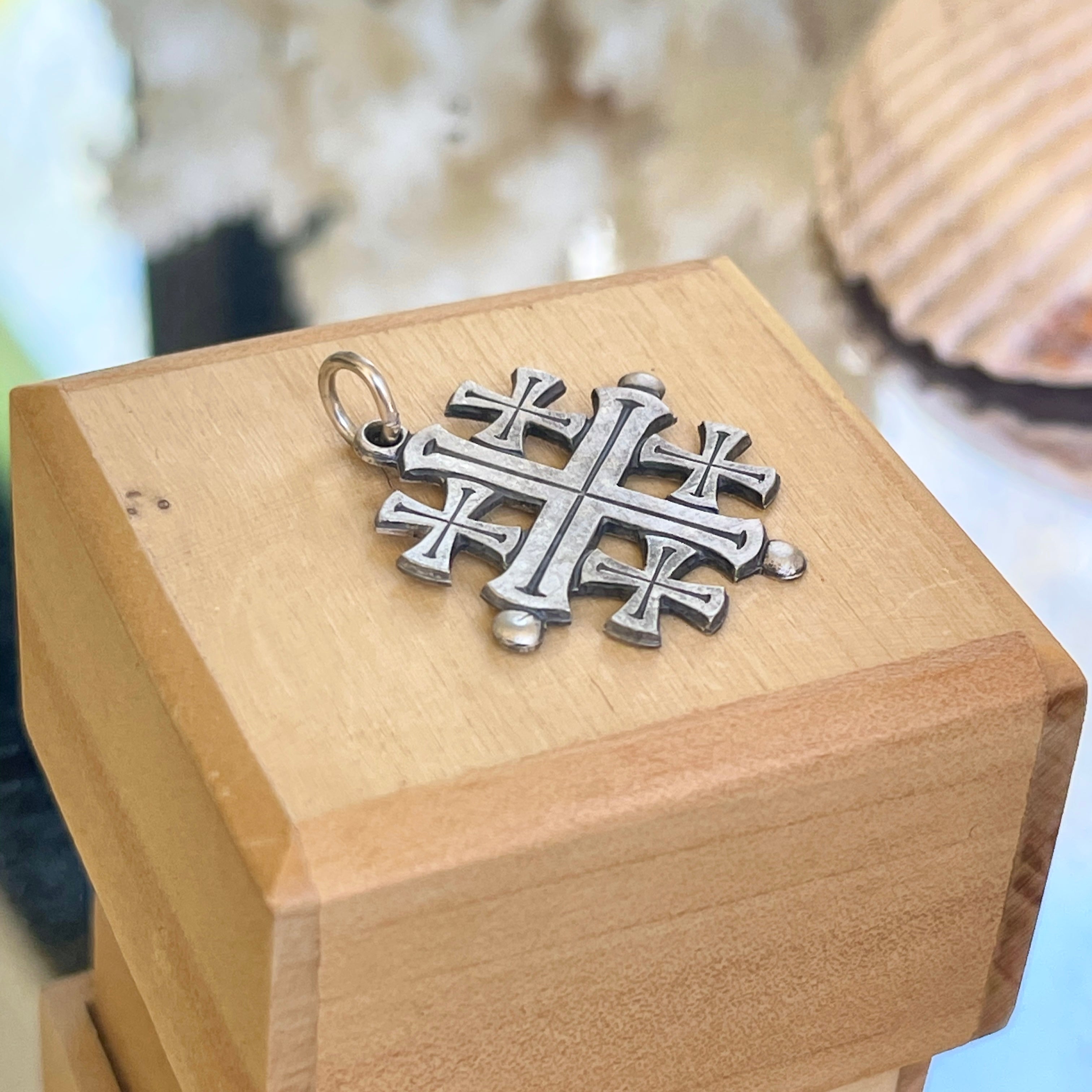 Jerusalem hot sale cross charm