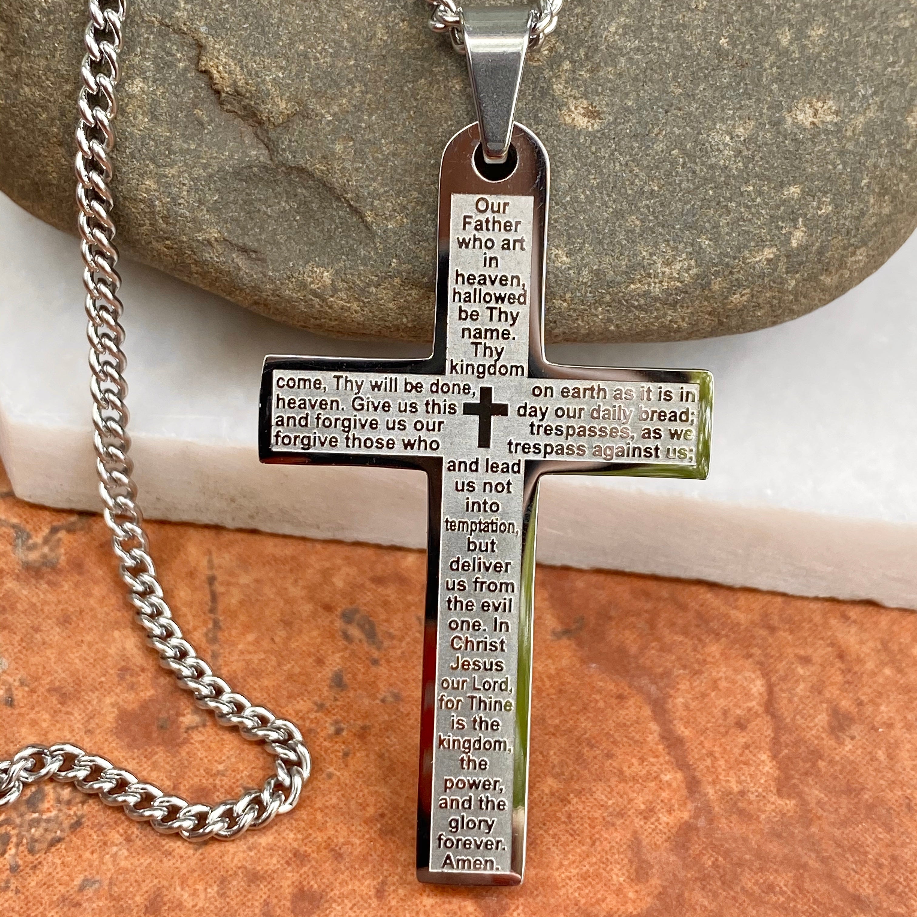 The lord's on sale prayer pendant