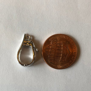 14KT White Gold Slide Pendant Hanger Enhancer 10mm, 14KT White Gold Slide Pendant Hanger Enhancer 10mm - Legacy Saint Jewelry