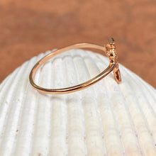 Load image into Gallery viewer, 14KT Rose Gold Celtic Cross Open Weave Ring - Legacy Saint Jewelry