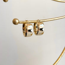 Load image into Gallery viewer, 14KT Yellow Gold Chunky Round Hoop Earrings 16mm