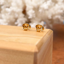 Load image into Gallery viewer, 10KT Yellow Gold Screw Back Earring Backs 6.3mm