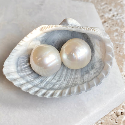 Genuine Paspaley South Sea Loose Pearl Pair "Fine" Quality 15mm, Genuine Paspaley South Sea Loose Pearl Pair "Fine" Quality 15mm - Legacy Saint Jewelry