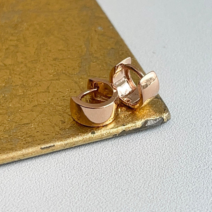 Quality Gold 14K Rose Gold Dangle Earrings YE1861R - Sickinger's Jewelry