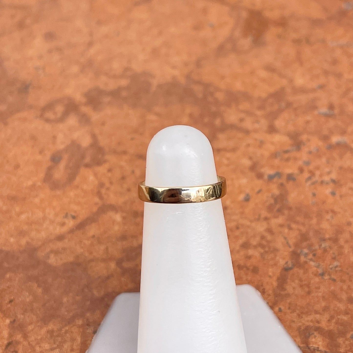 14KT Yellow Gold Polished Band Toe Ring