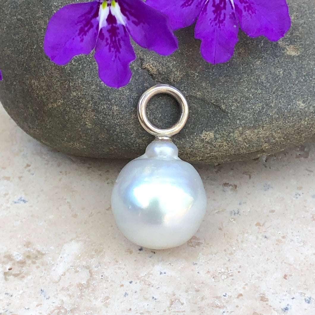 14KT White Gold Paspaley South Sea Pearl Pendant 16mm, 14KT White Gold Paspaley South Sea Pearl Pendant 16mm - Legacy Saint Jewelry