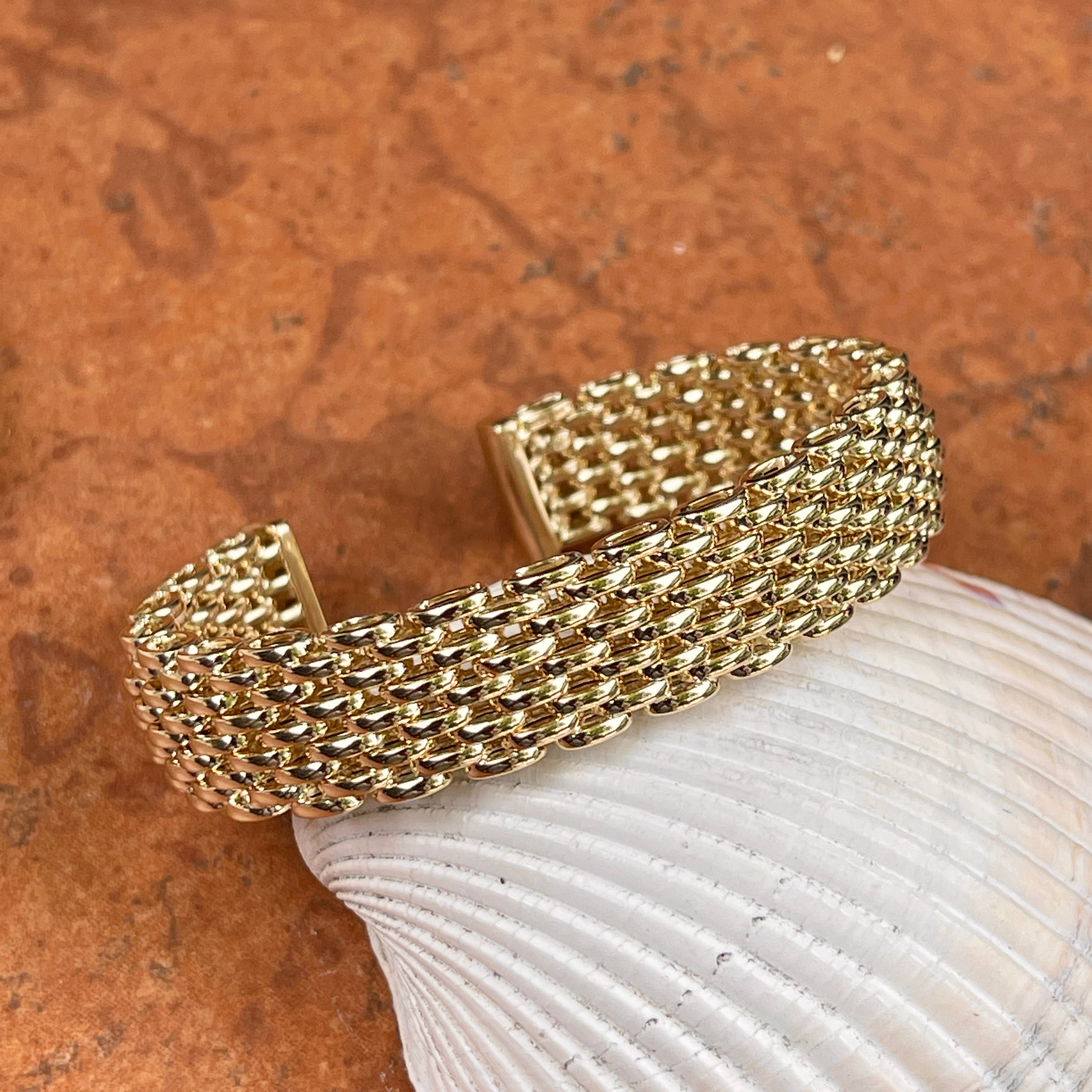 Mesh sale cuff bracelet