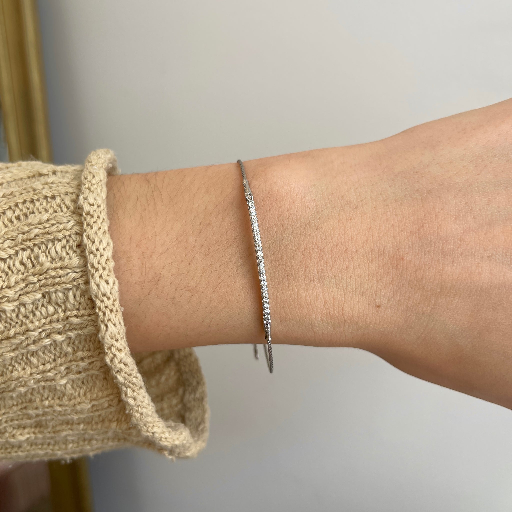 Diamond Twist Bracelet