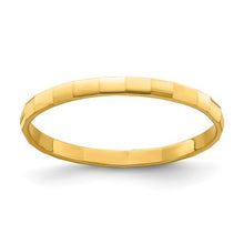 Load image into Gallery viewer, 14KT Yellow Gold Thin Bamboo Toe Ring, 14KT Yellow Gold Thin Bamboo Toe Ring - Legacy Saint Jewelry