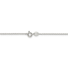 Load image into Gallery viewer, Sterling Silver Diamond-Cut Cable Necklace 18&quot;/ 1.25mm, Sterling Silver Diamond-Cut Cable Necklace 18&quot;/ 1.25mm - Legacy Saint Jewelry