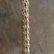 Load image into Gallery viewer, Estate 14KT Yellow Gold Weave Link Shiny Bracelet - Legacy Saint Jewelry