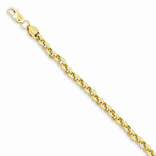 Load image into Gallery viewer, 14KT Yellow Gold Polished Fancy Rolo Link Bracelet, 14KT Yellow Gold Polished Fancy Rolo Link Bracelet - Legacy Saint Jewelry