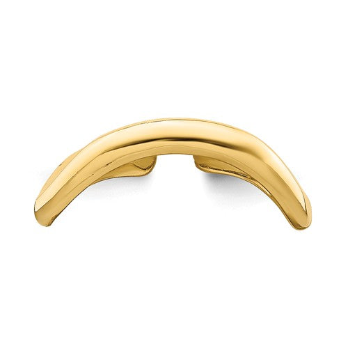 14KT Yellow Gold Polished Wave Toe Ring, 14KT Yellow Gold Polished Wave Toe Ring - Legacy Saint Jewelry